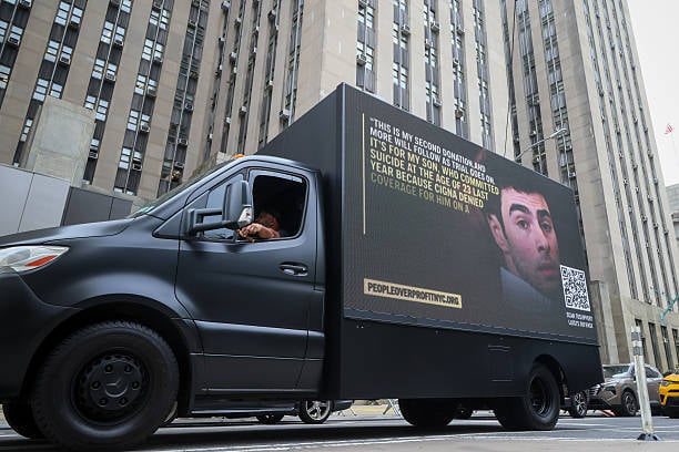 Luigi Billboard Truck