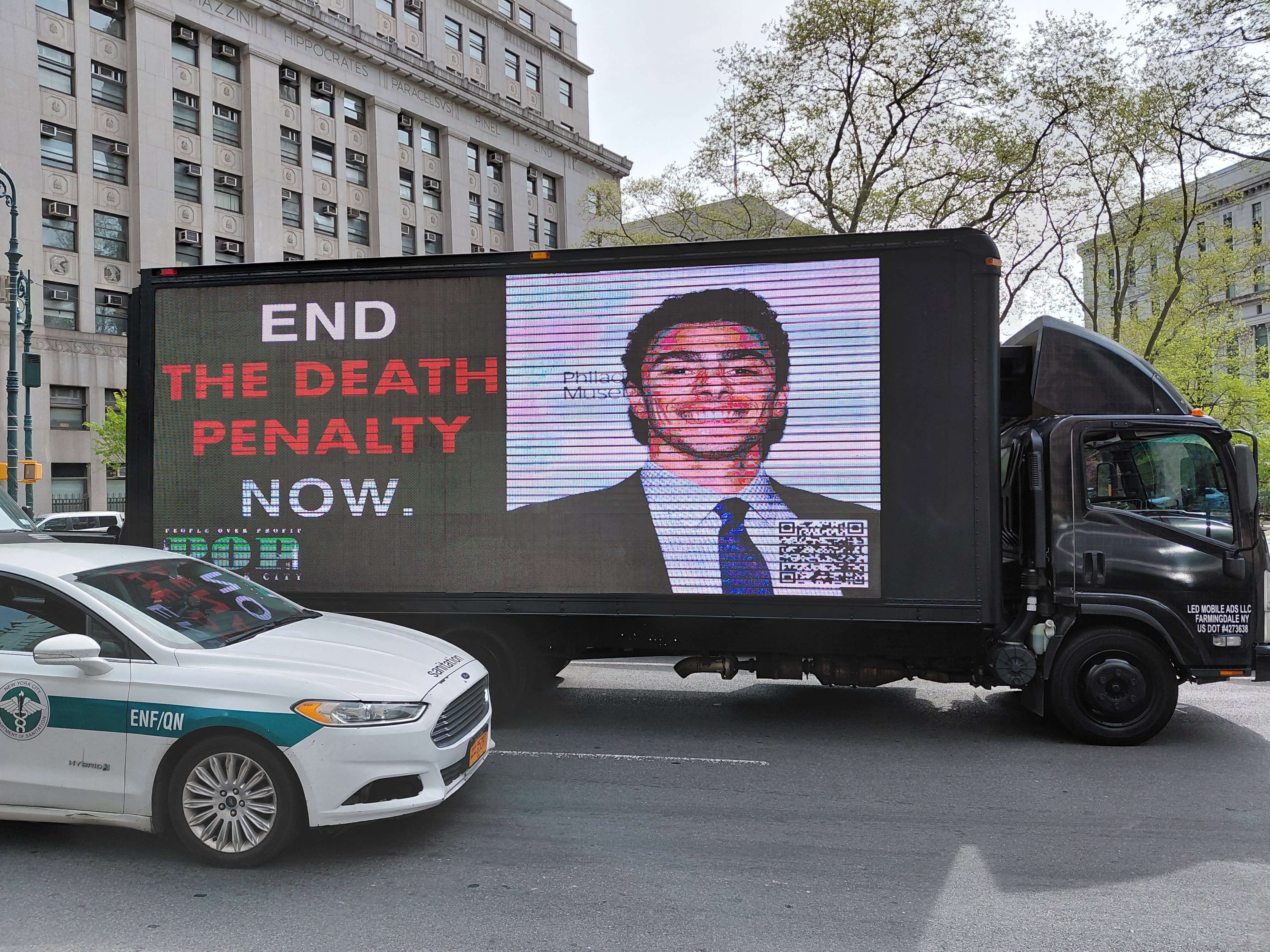 End Death Penalty truck
